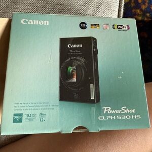 Canon PowerShot ELPH 530 HS Digital Camera - Black